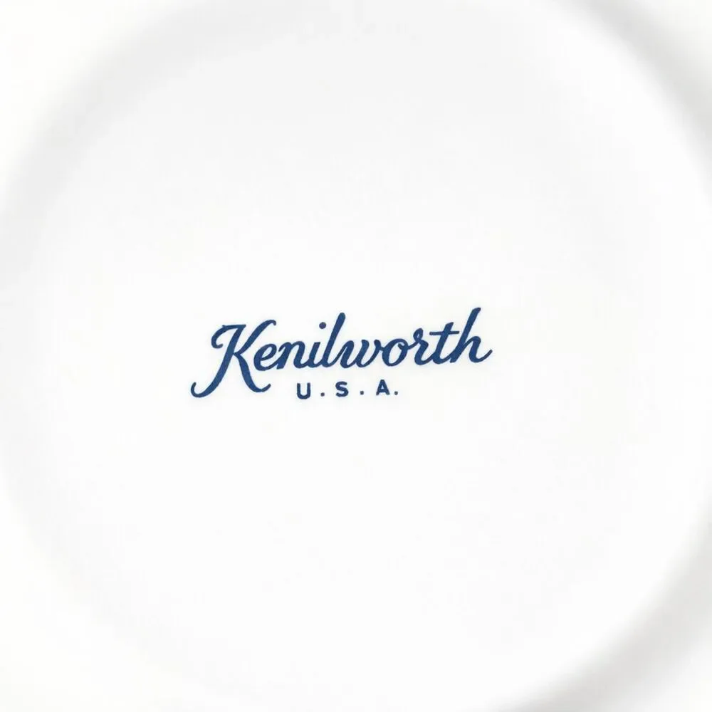 Kenilworth USA White Ceramic Round Serving Bowl 10